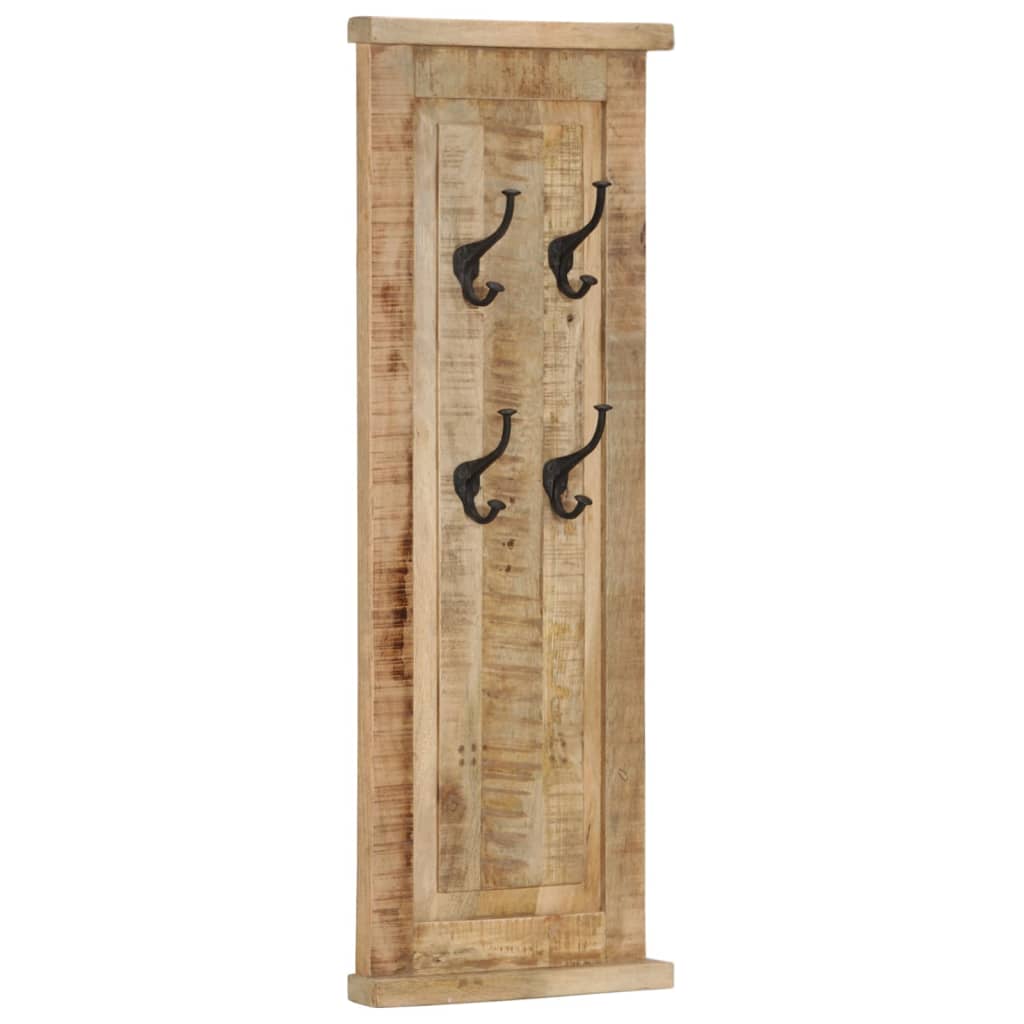 Garderoben 2 Stk. Massivholz Akazie 38x100 cm