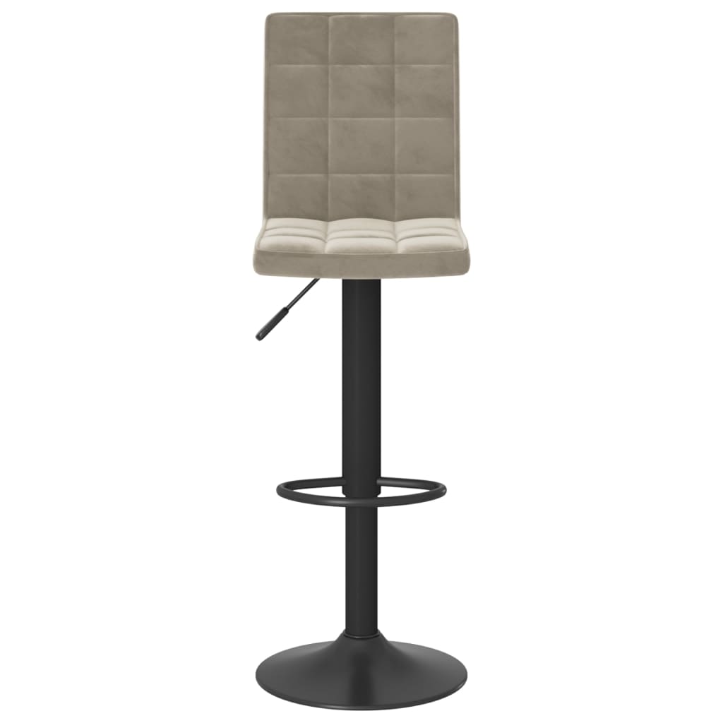 Barhocker Rosa Samt