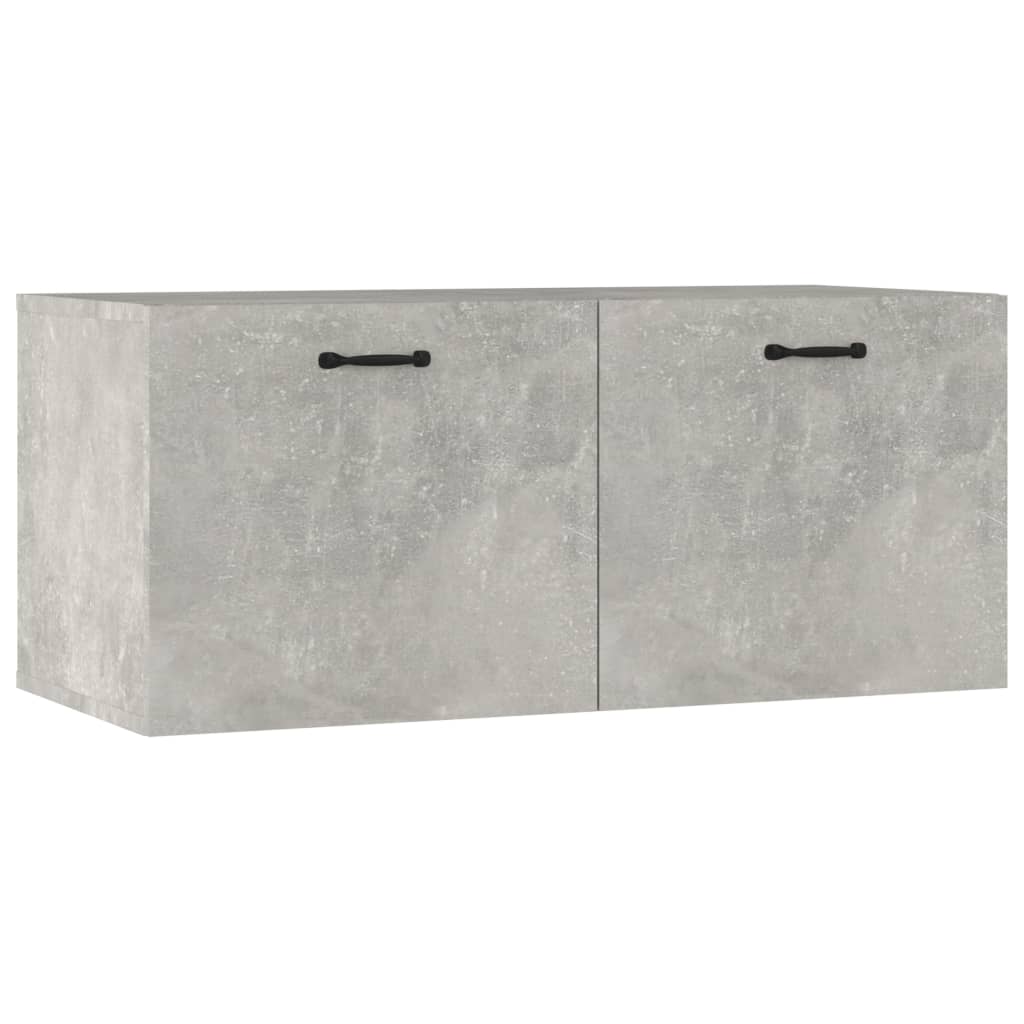 Wandschrank Weiß 80x36,5x35 cm Holzwerkstoff