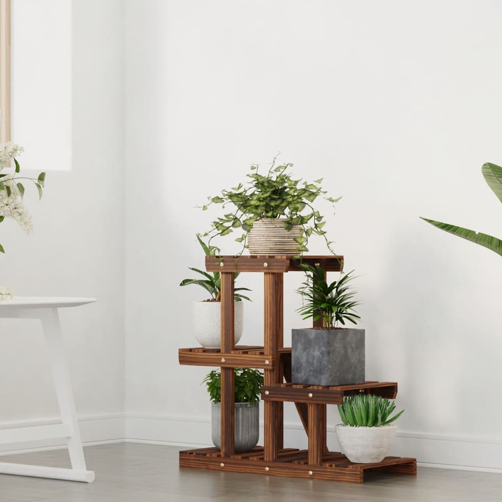 Blumenständer 110x25x96 cm Massivholz Tanne
