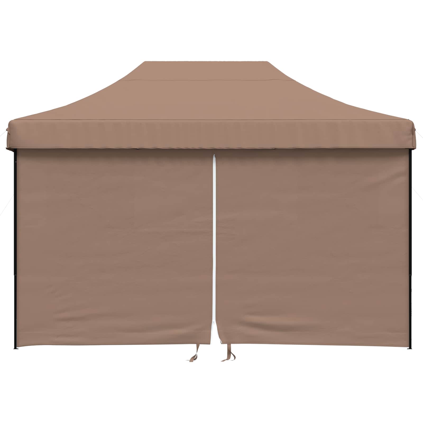 Partyzelt Faltbar Pop-Up Beige 410x279x315 cm