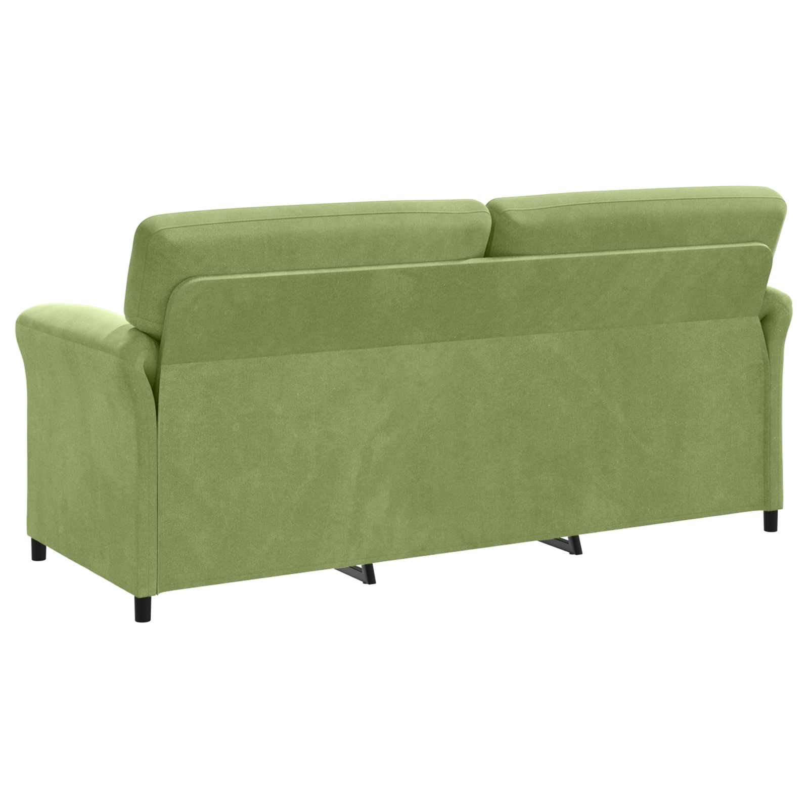 1-Sitzer Sofa Hellgrau 88 x 83 x 95 cm Samt