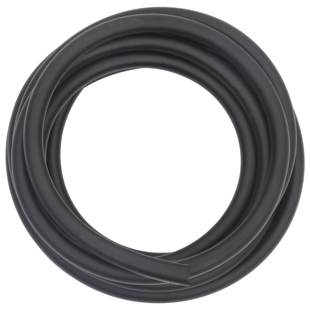 Hybrid-Luftschlauch Schwarz 0,6" 20 m Gummi und PVC