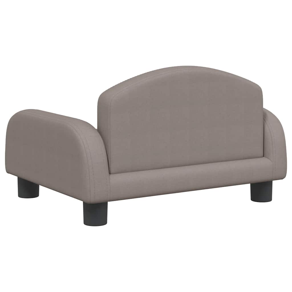 Hundebett Dunkelgrau 70x45x30 cm Stoff