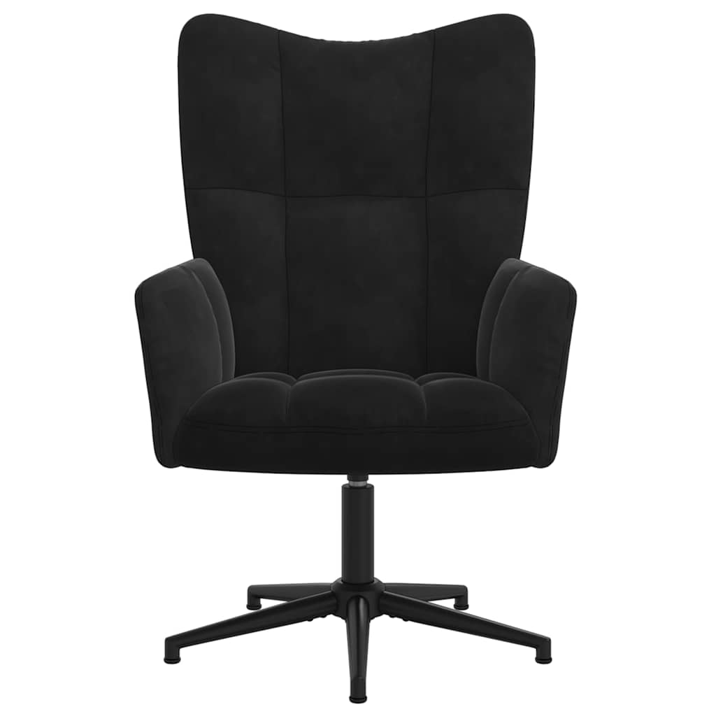 Relaxsessel Dunkelgrau Samt