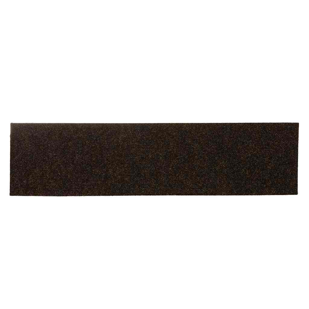 Stufenmatten Selbstklebend 15 Stk. 60x25 cm Hellbraun Rechteckig