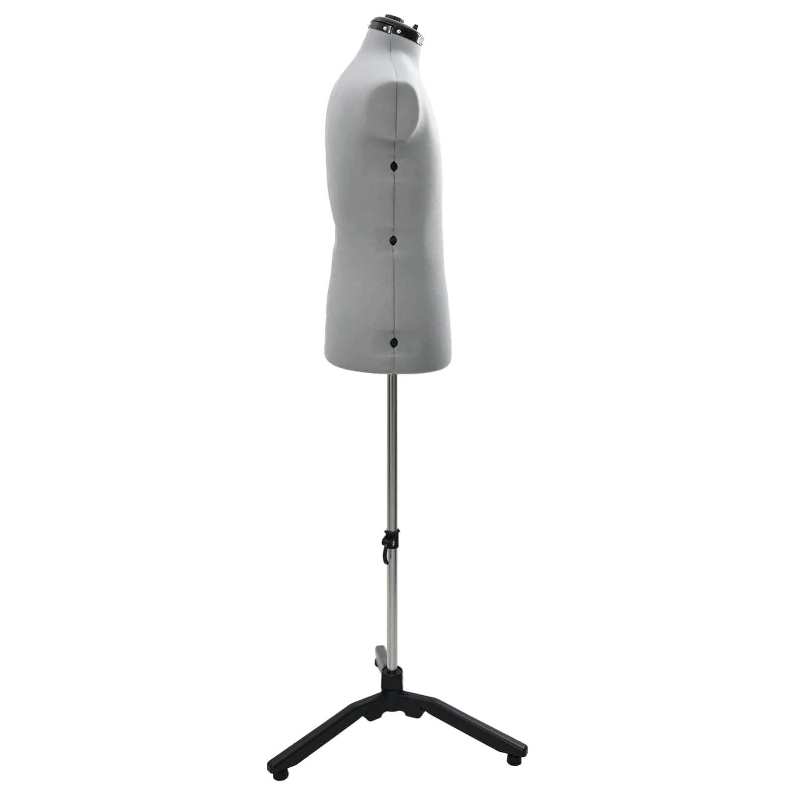 Verstellbare Schneiderpuppe für Männer Blau 37,5-45,5 Zoll