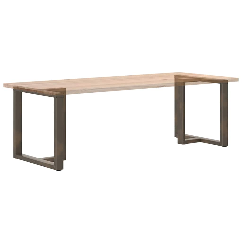 Couchtischbeine T-Form 2 Stk. Schwarz 30x25x(30-31) cm Stahl