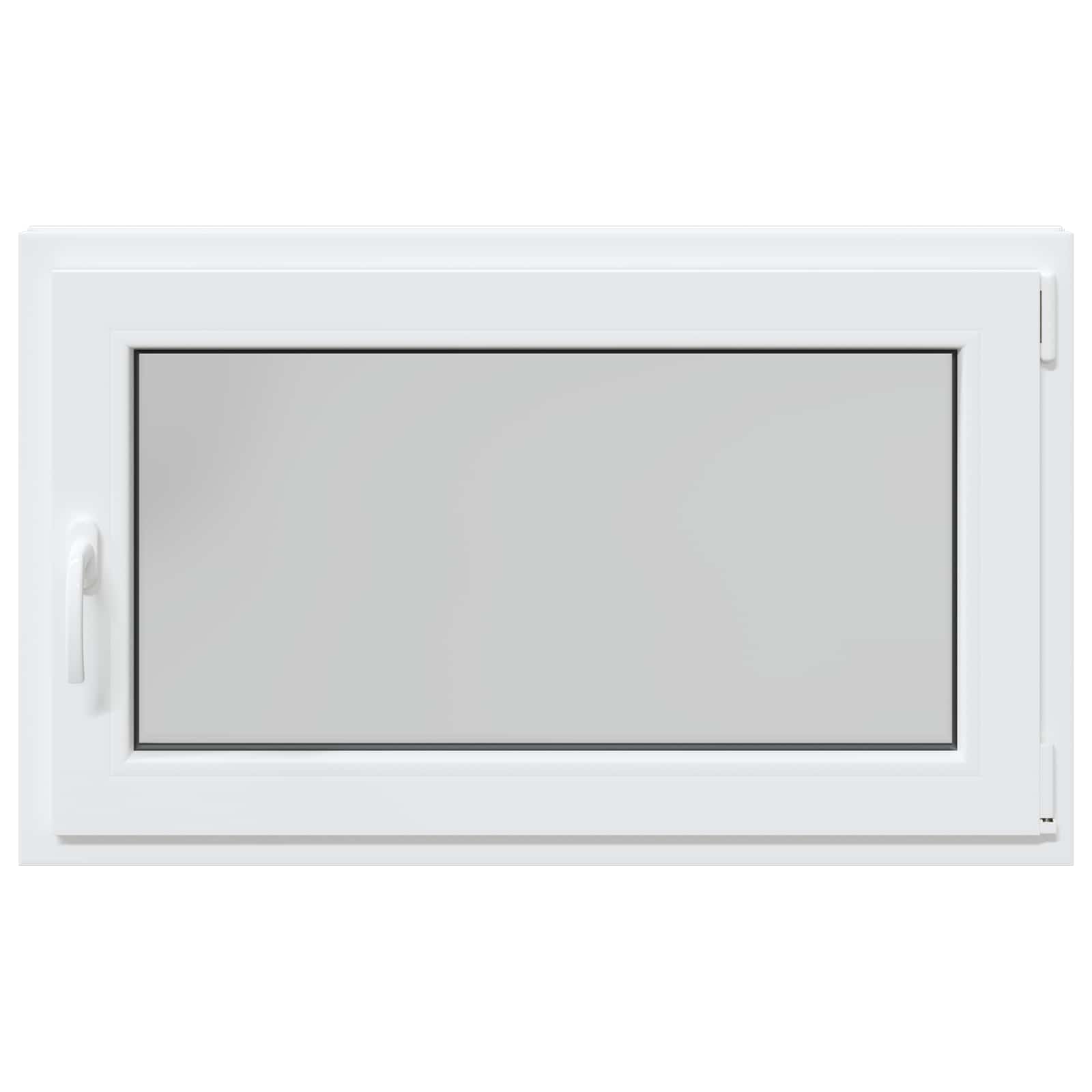 Kellerfenster RISOR 50 x 50 cm PVC und Glas Weiß