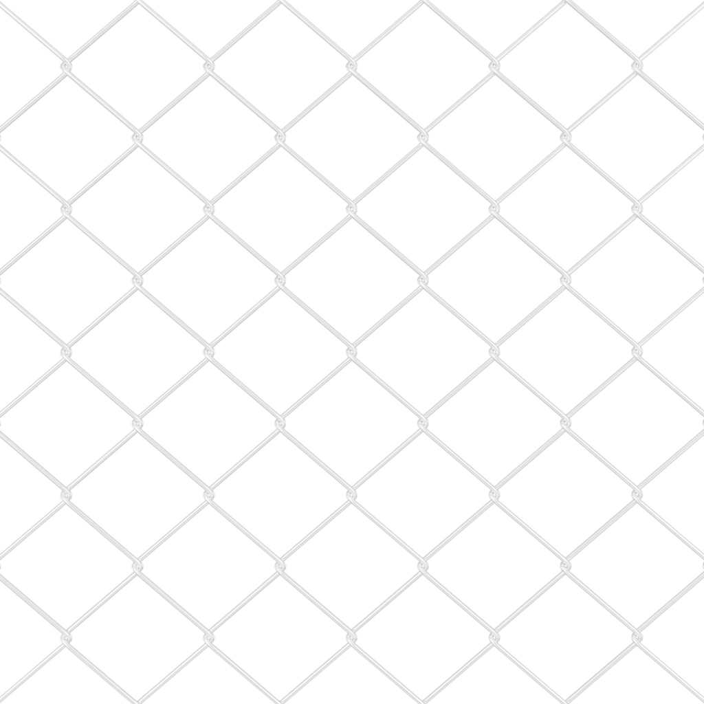 Outdoor Kettenglied-Zaun Erdfixierung 10 x 0,4 m Grün Netz