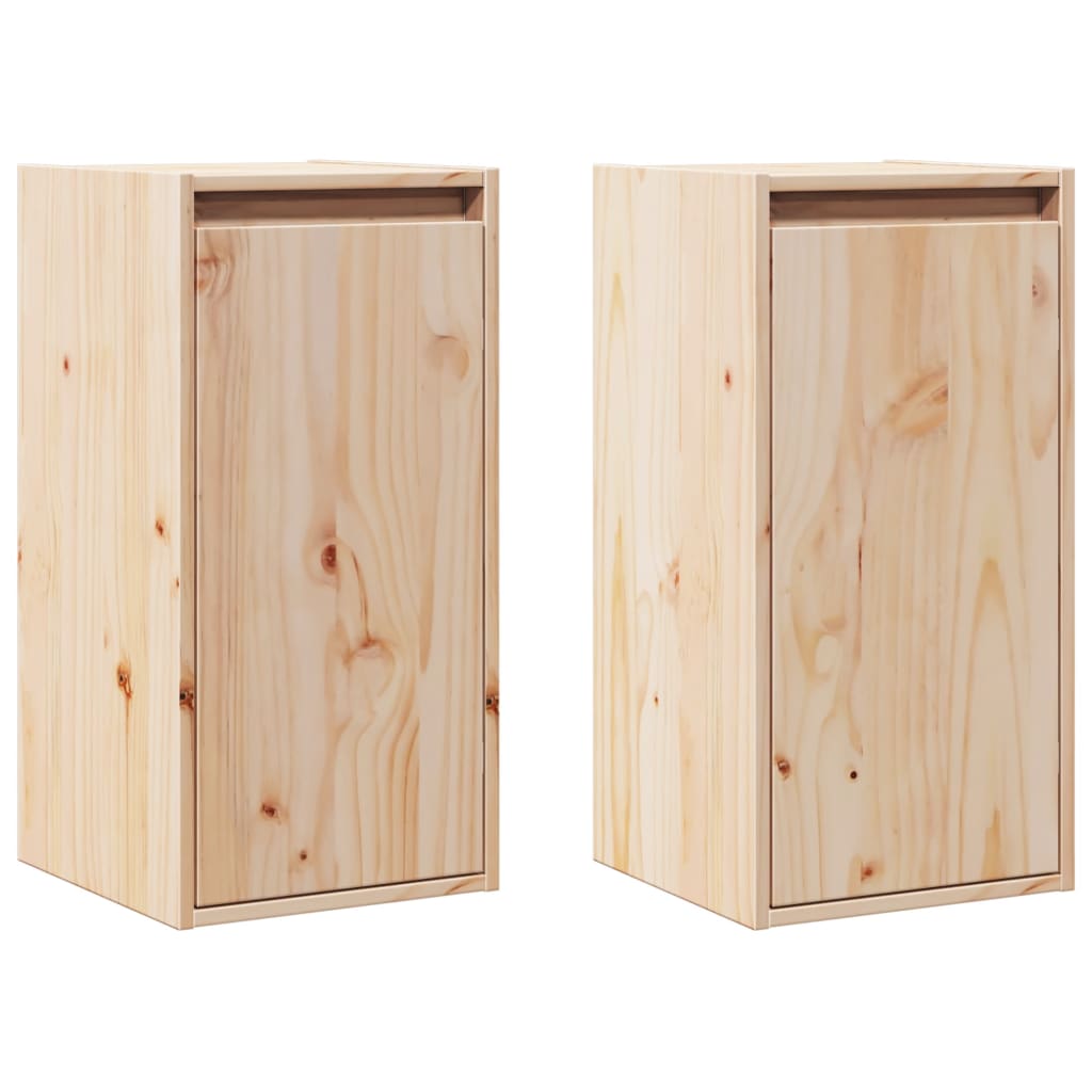 Wandschrank 30x30x60 cm Massivholz Kiefer