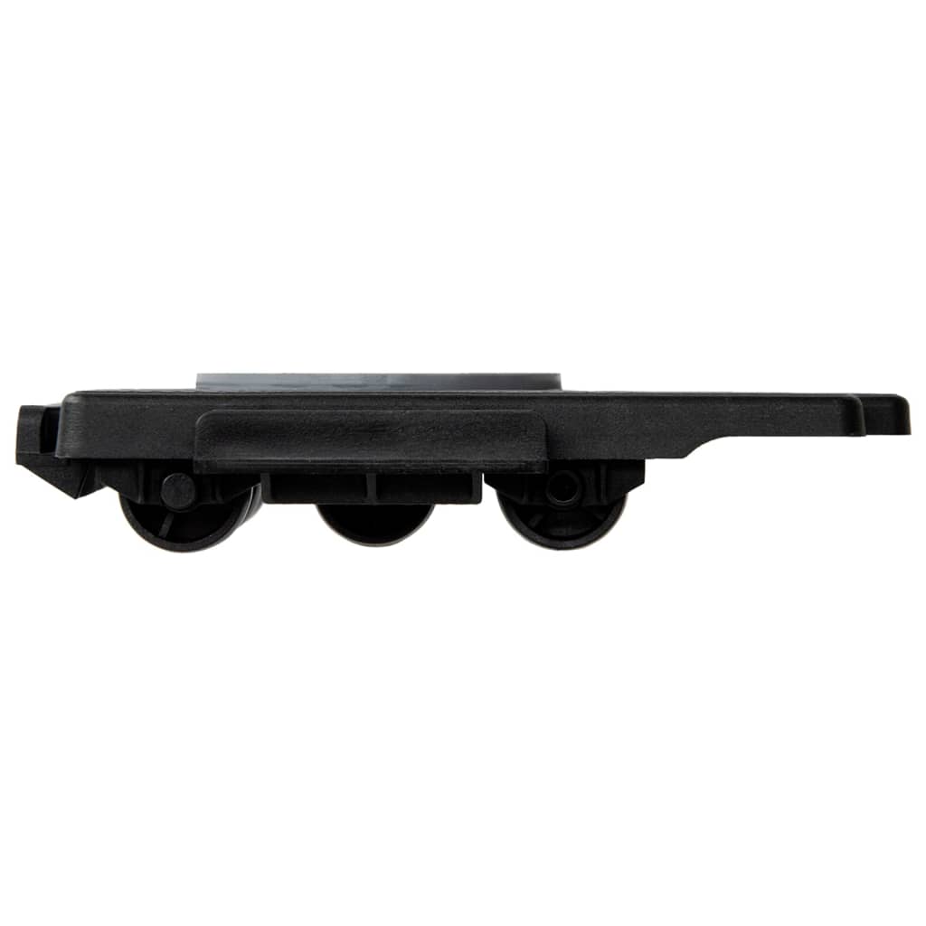 Transportroller mit 8 Rollen 4 Stk. Schwarz Polypropylen 150 kg