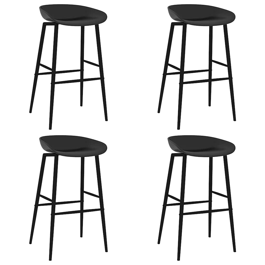 5-tlg. Bar-Set Schwarz und Weiß