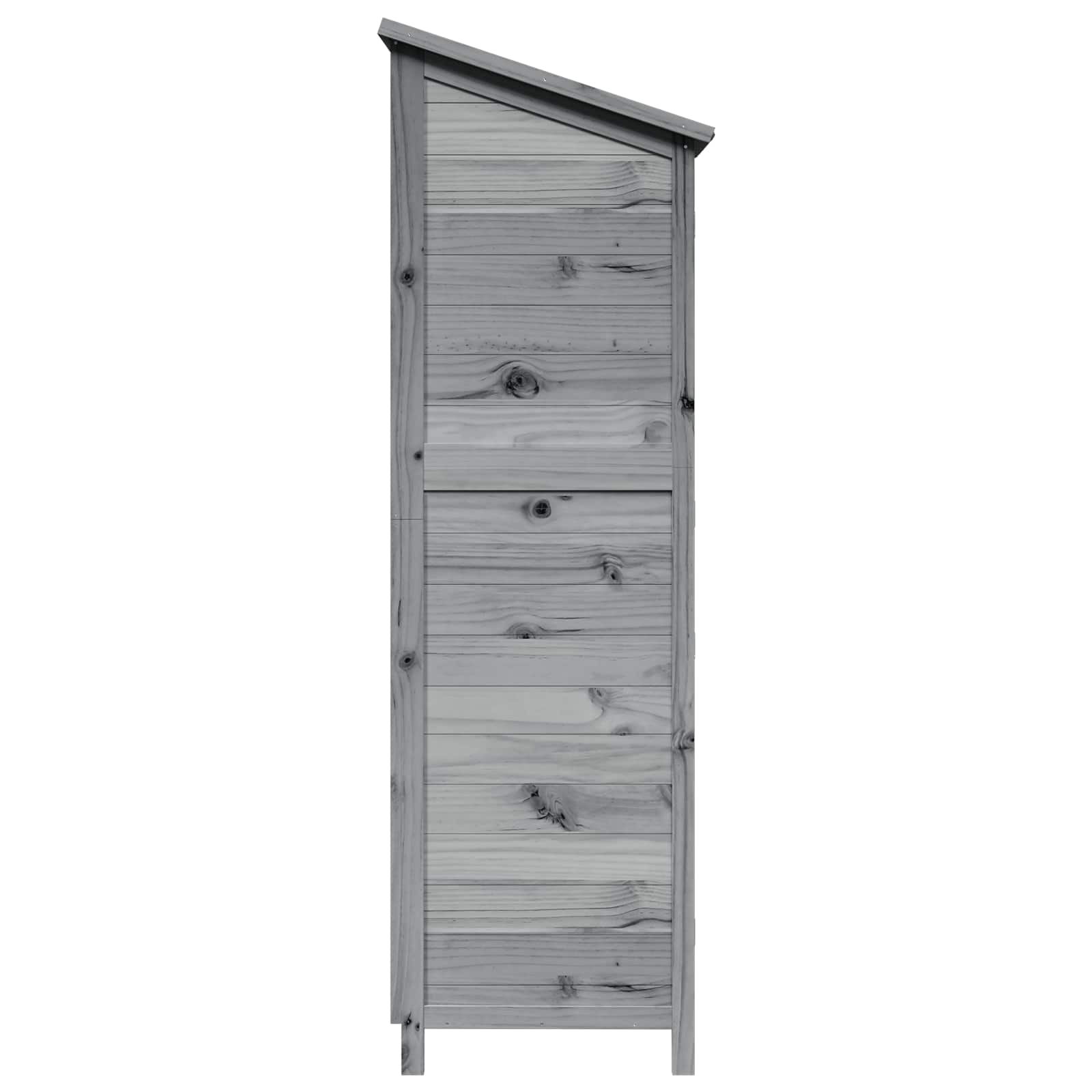 Gartenschuppen Natur 59 x 56 x 113,5 cm Massivholz aus Fichte