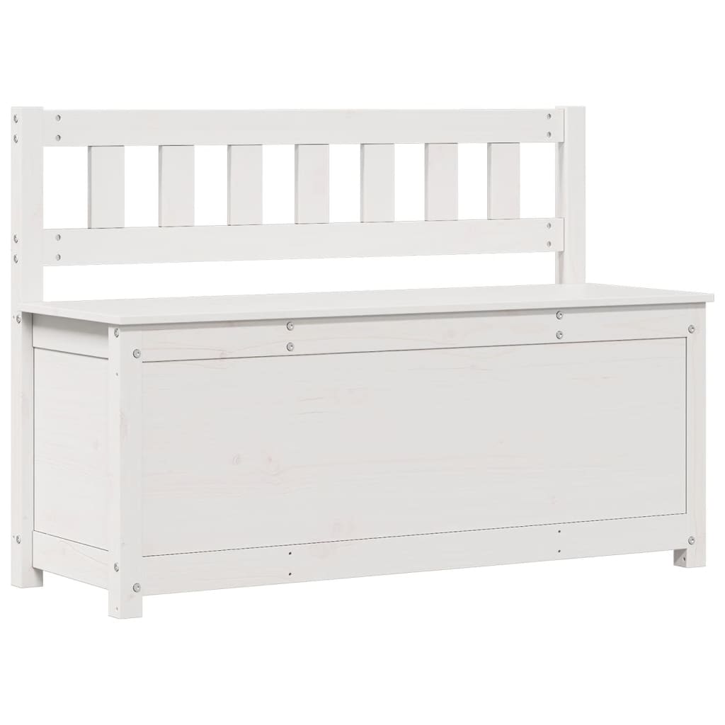 Sitzbank 80x41x77 cm Massivholz Kiefer