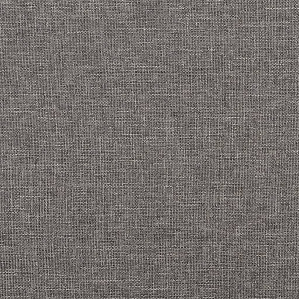 Sitzbank Hellgrau 70x35x41 cm Stoff
