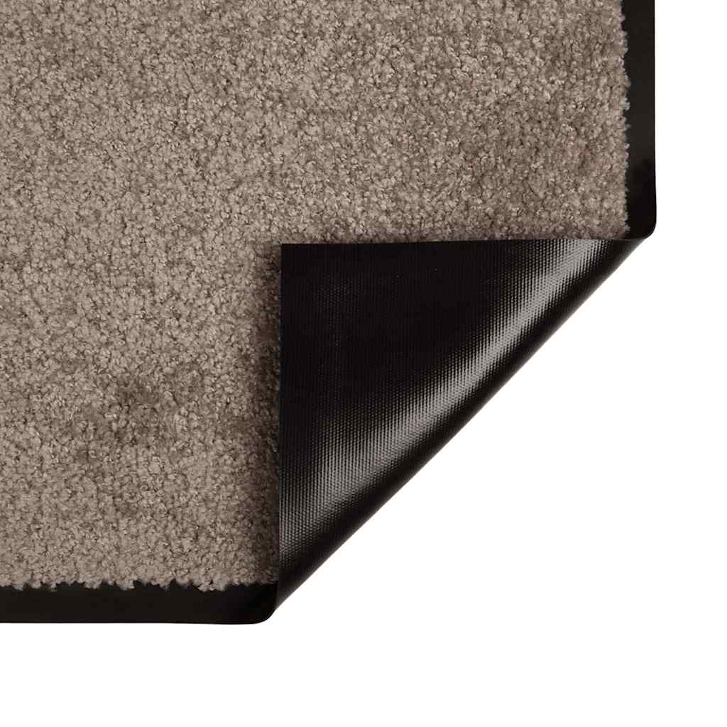 Fußmatte Anthrazit 60 x 40 x 1,2 cm Teddystoff