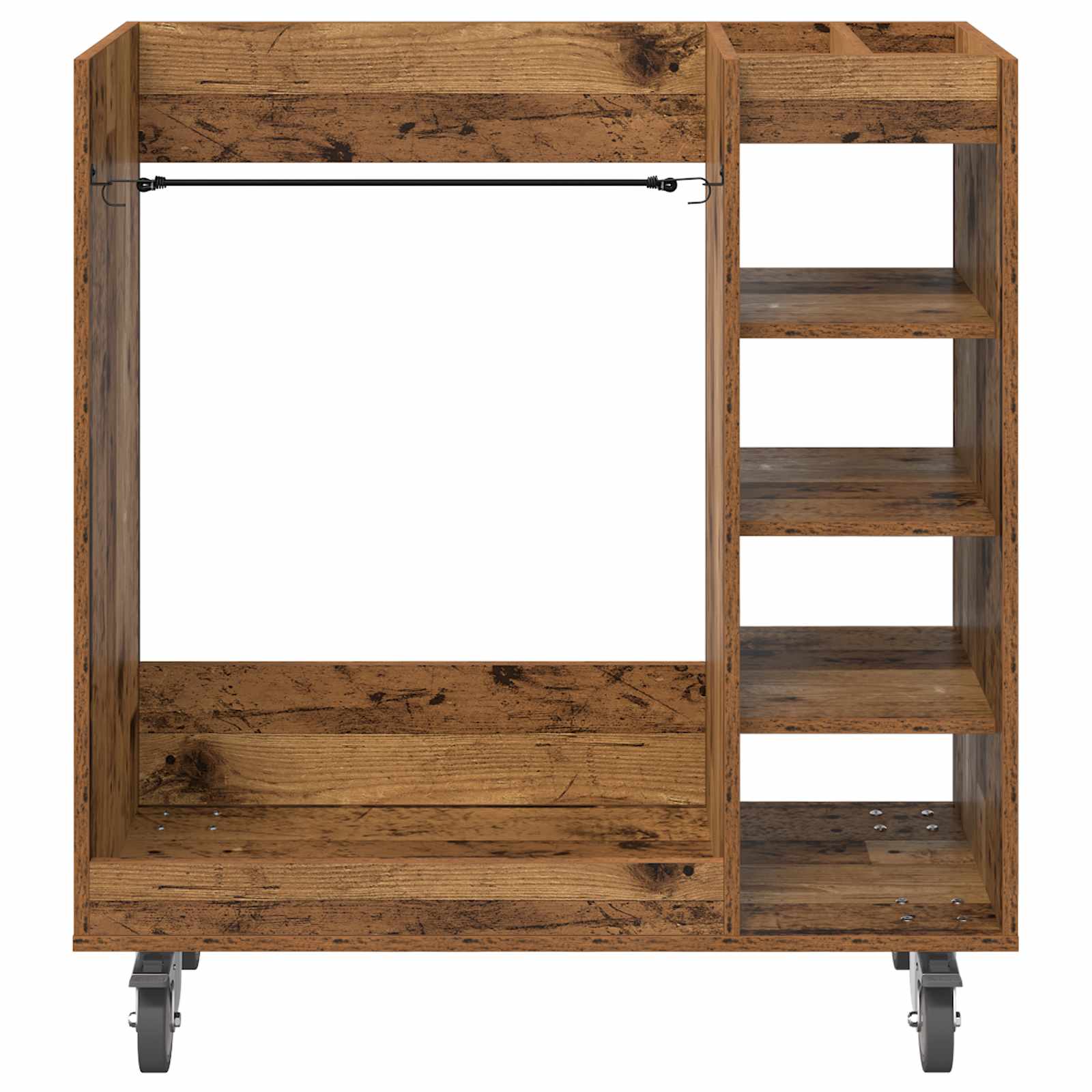 Golf Schrank Mit Rad Uni Weiß 65 x 45 x 98 cm