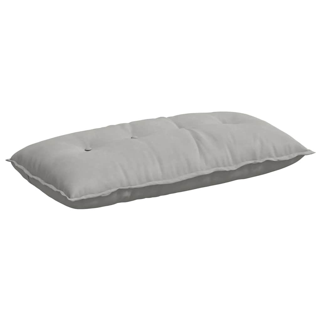 Rückenkissen Taupe 50 x 45 cm Mikrofaserstoff