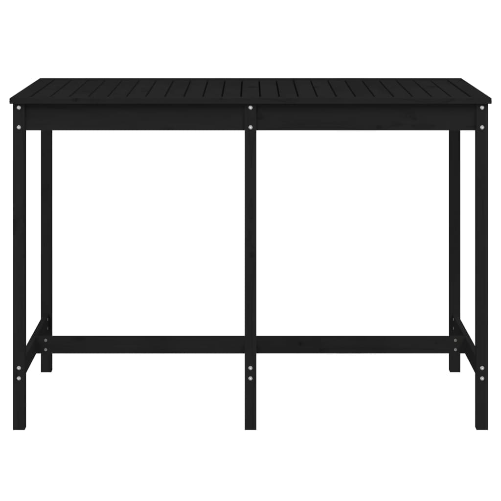 Gartentisch 82,5x82,5x110 cm Massivholz Kiefer