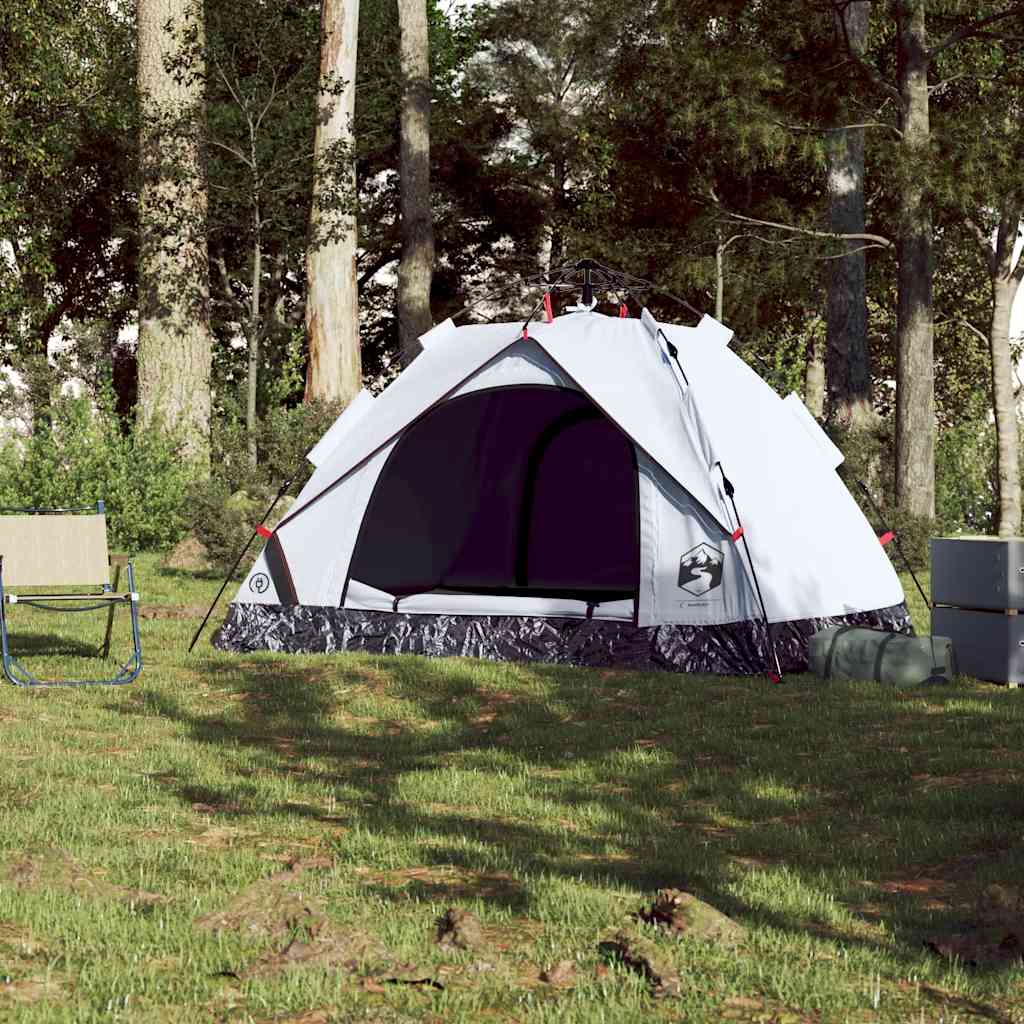 Kuppel-Campingzelt 2 Personen Grün Quick Release