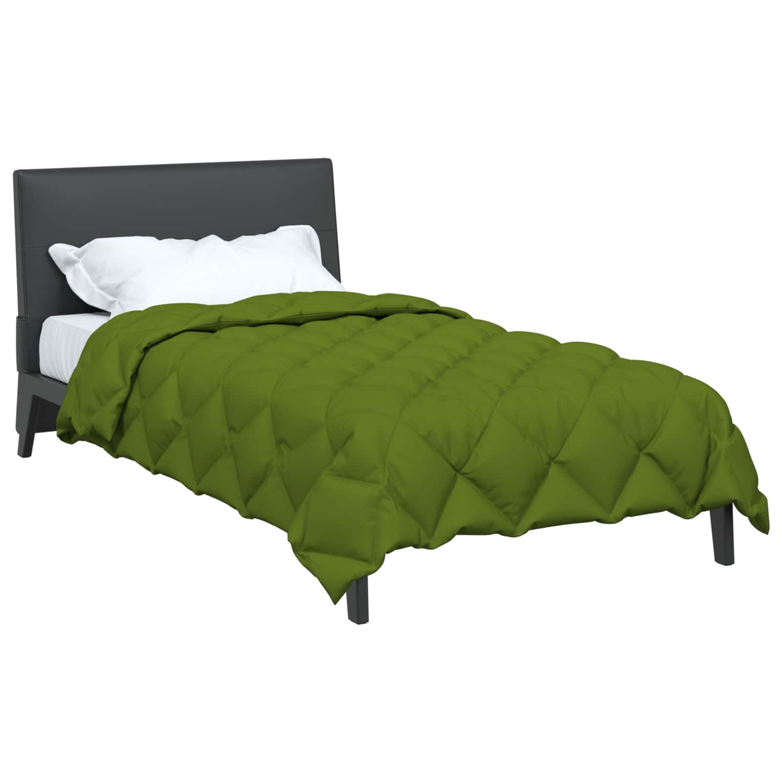 Winterbettdecke Anthrazit 135 x 200 cm Mikrofaser