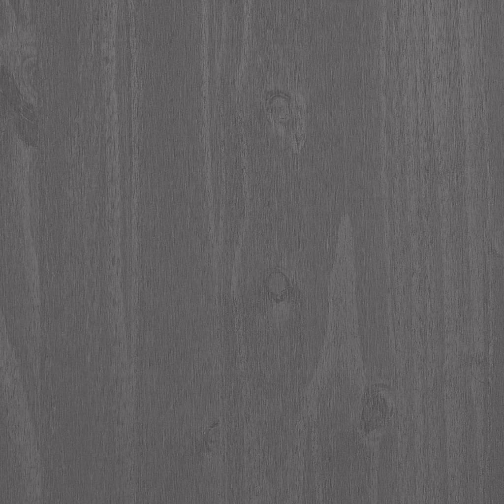 Kleiderschrank HAMAR Honigbraun 99x45x137 cm Massivholz Kiefer