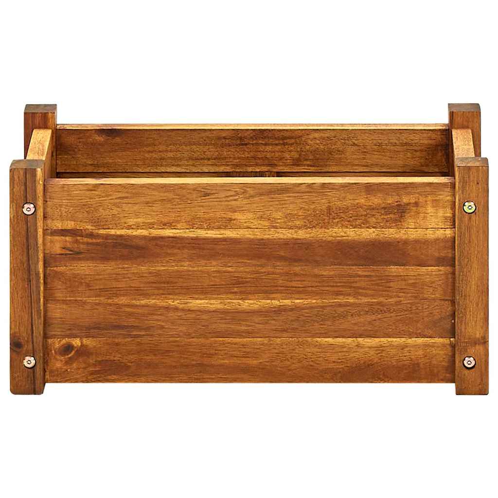 Garten-Hochbeet Akazienholz 76x27,6x25 cm