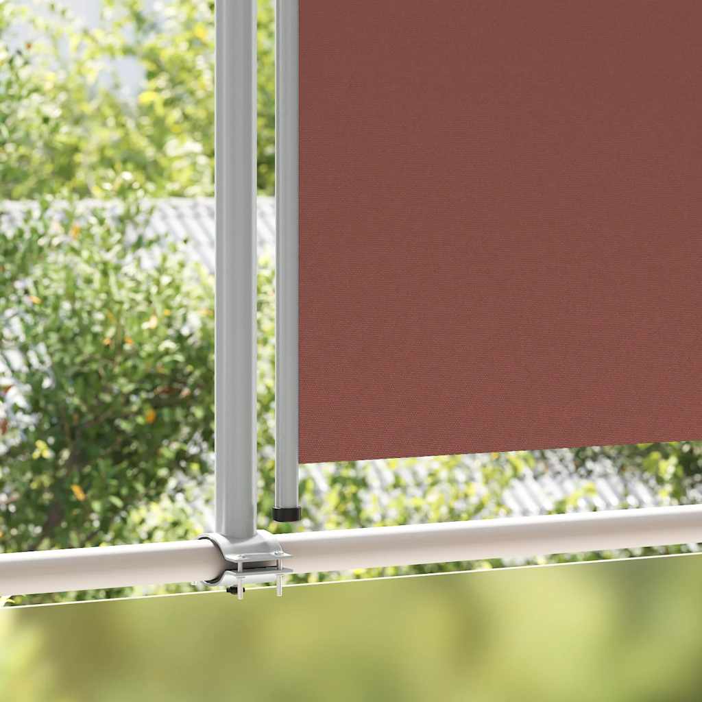 Seitenmarkise 60 x 300 cm 100% Polyester Eisen Stahl