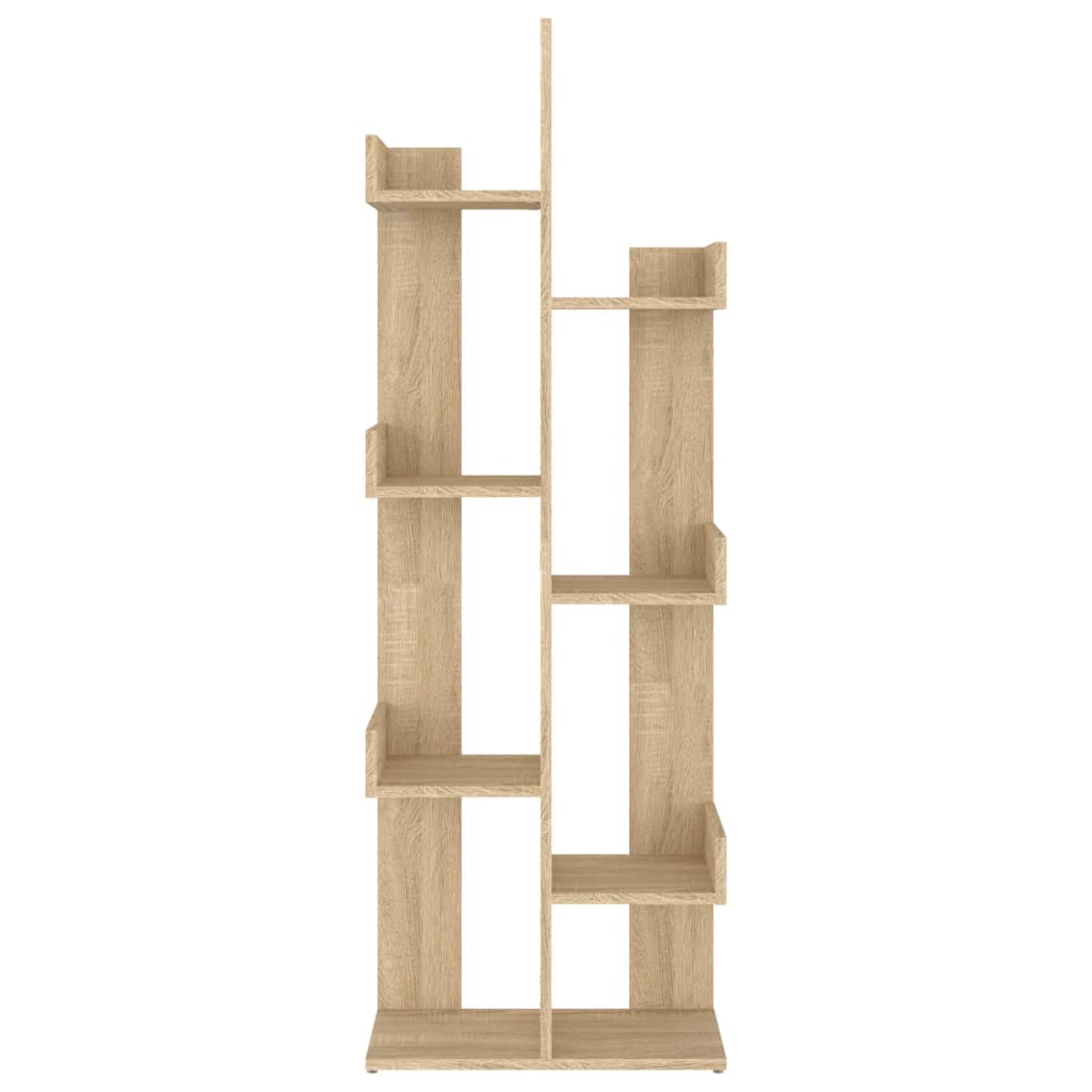 Bücherregal Weiß 86x25,5x140 cm Holzwerkstoff