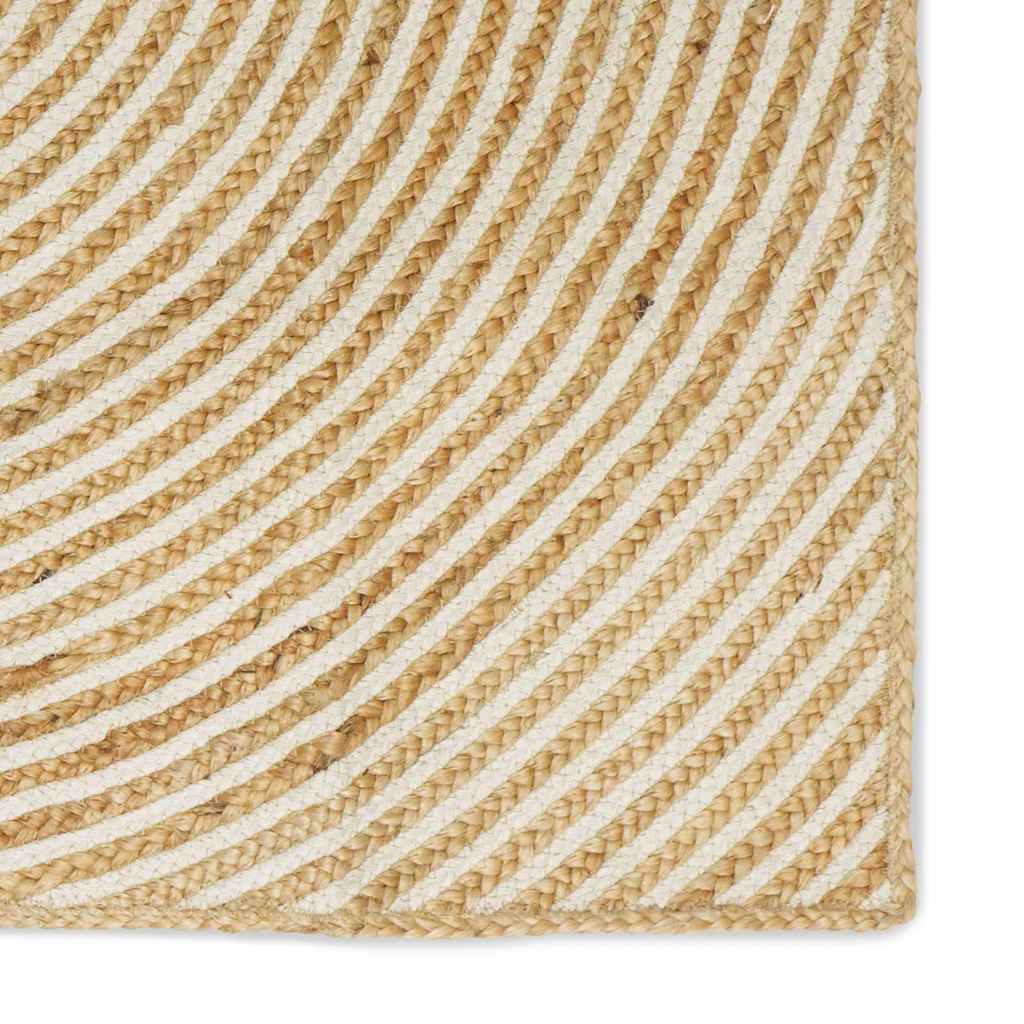 Bereichsteppiche Weiß 60 x 110 cm Jute