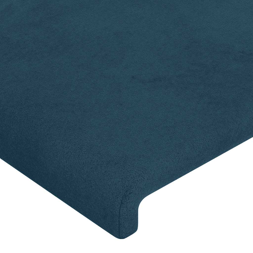 Kopfteil Hellgrau 80x5x118/128 cm Samt