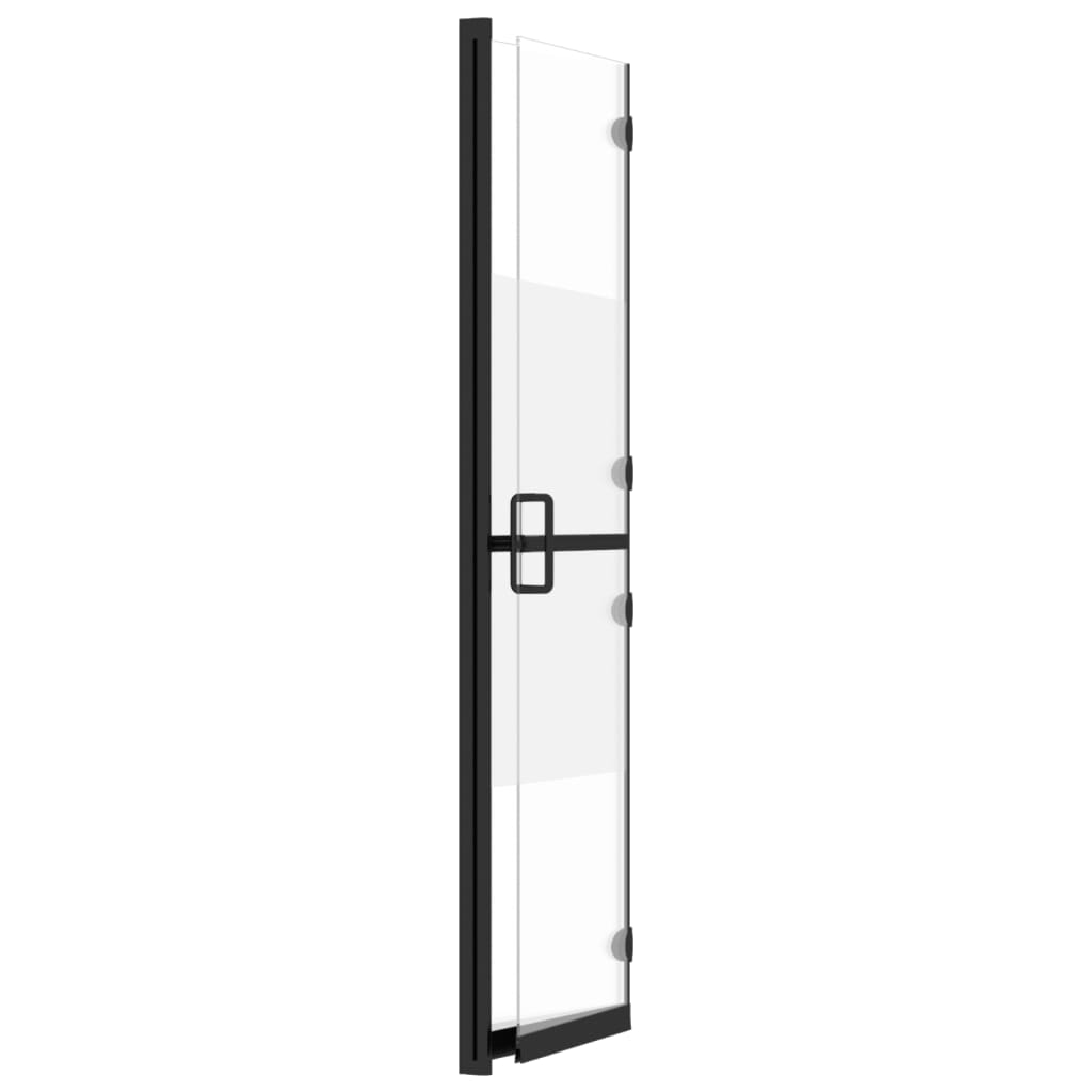 Faltbare begehbare Duschwand Transparentes ESG Glas 70x190 cm