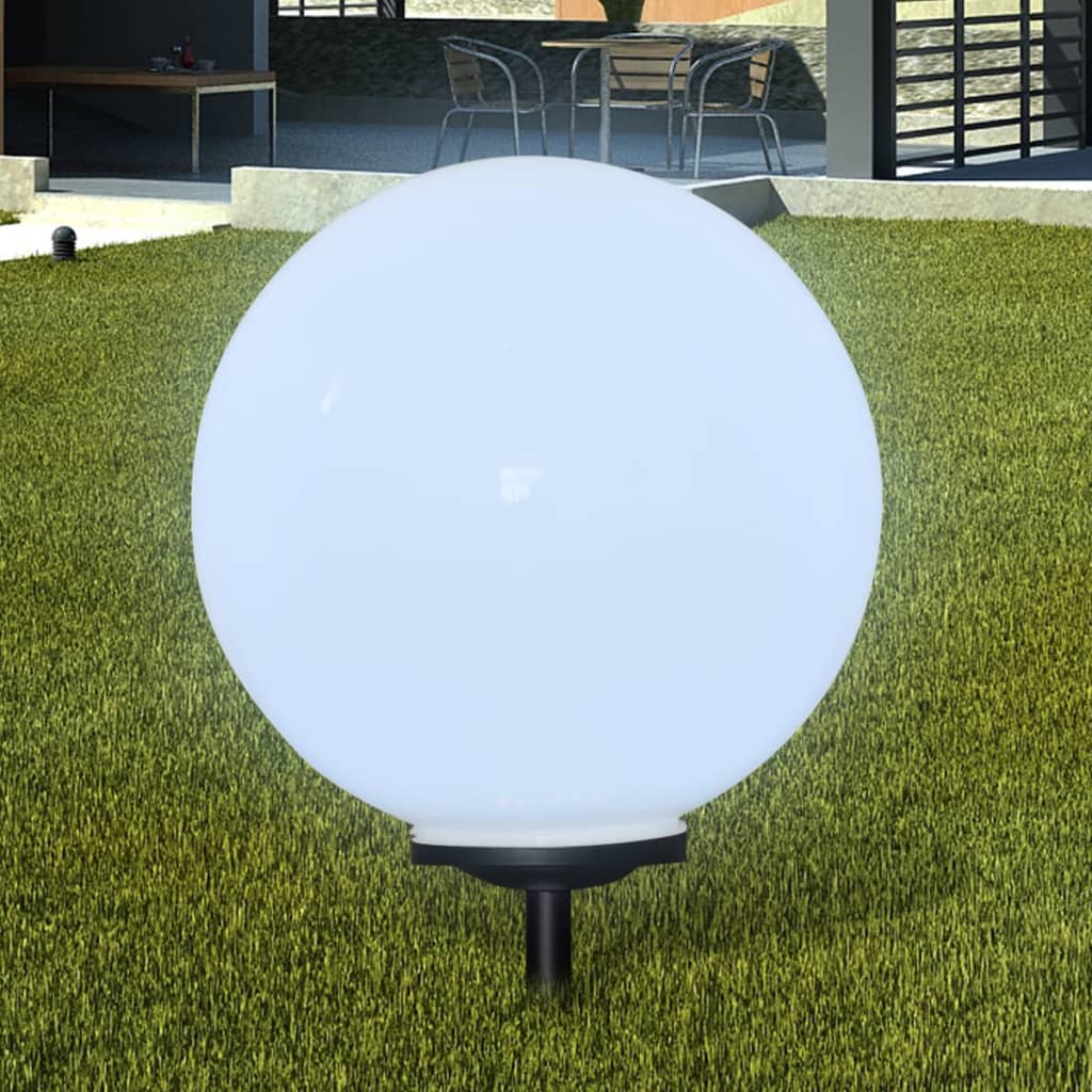 Wegeleuchten 2 Stk. LED 40 cm mit Erdspieß