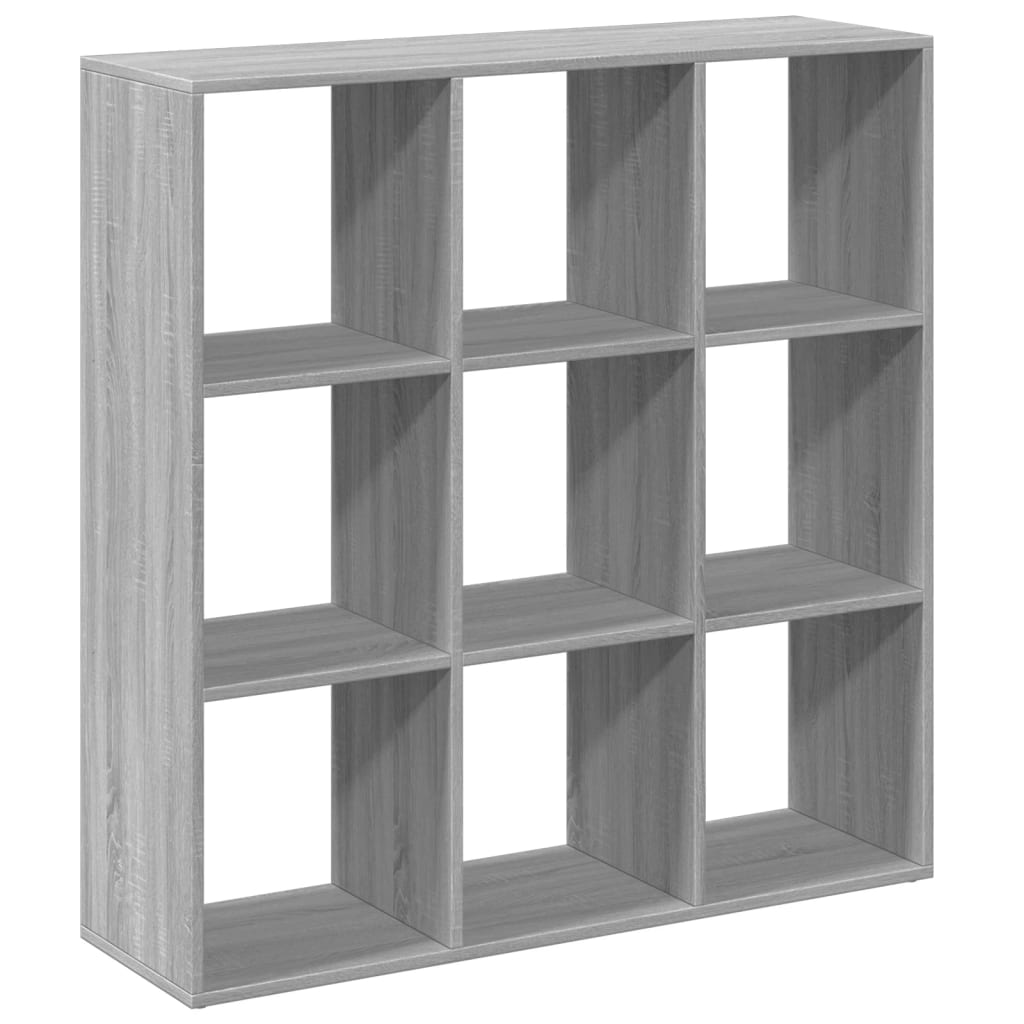 Bücherregal Weiß 137,5x29x137,5 cm Holzwerkstoff