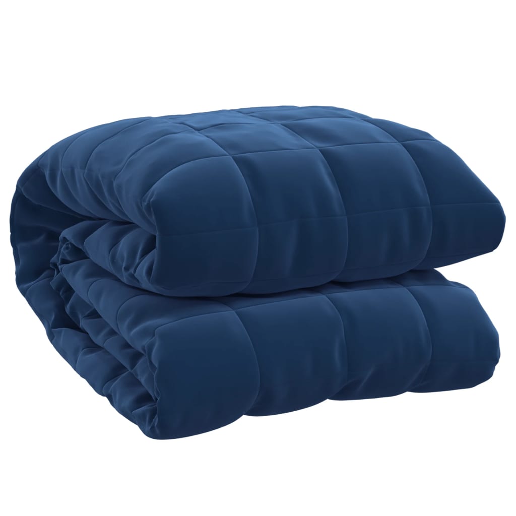 Gewichtsdecke Grau 122x183 cm 5 kg Stoff