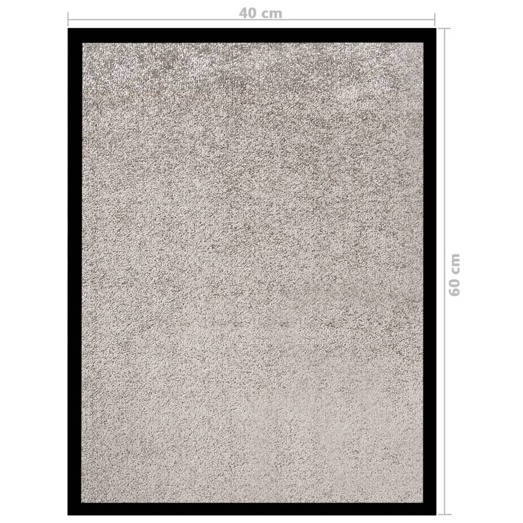 Fußmatte Braun 40x60 cm