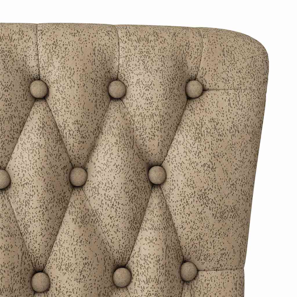 Schlafsessel Braun 56,5 x 70 x 110 cm Kunstwildleder