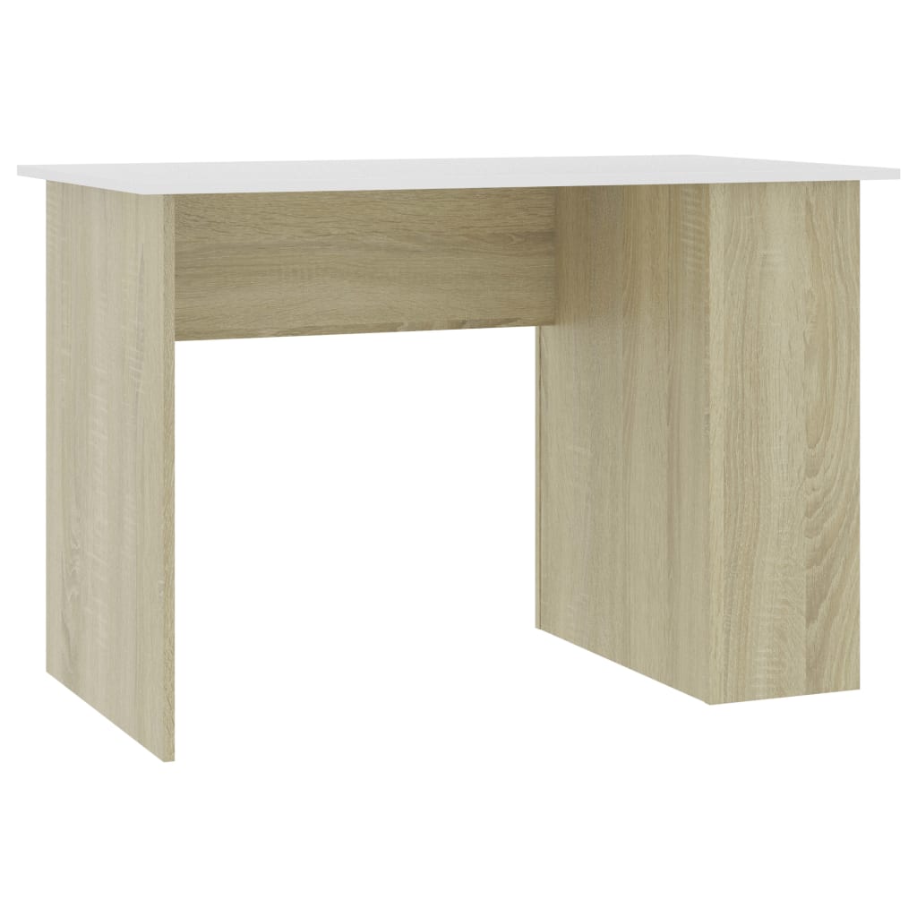 Schreibtisch Weiß 110x60x73 cm Holzwerkstoff
