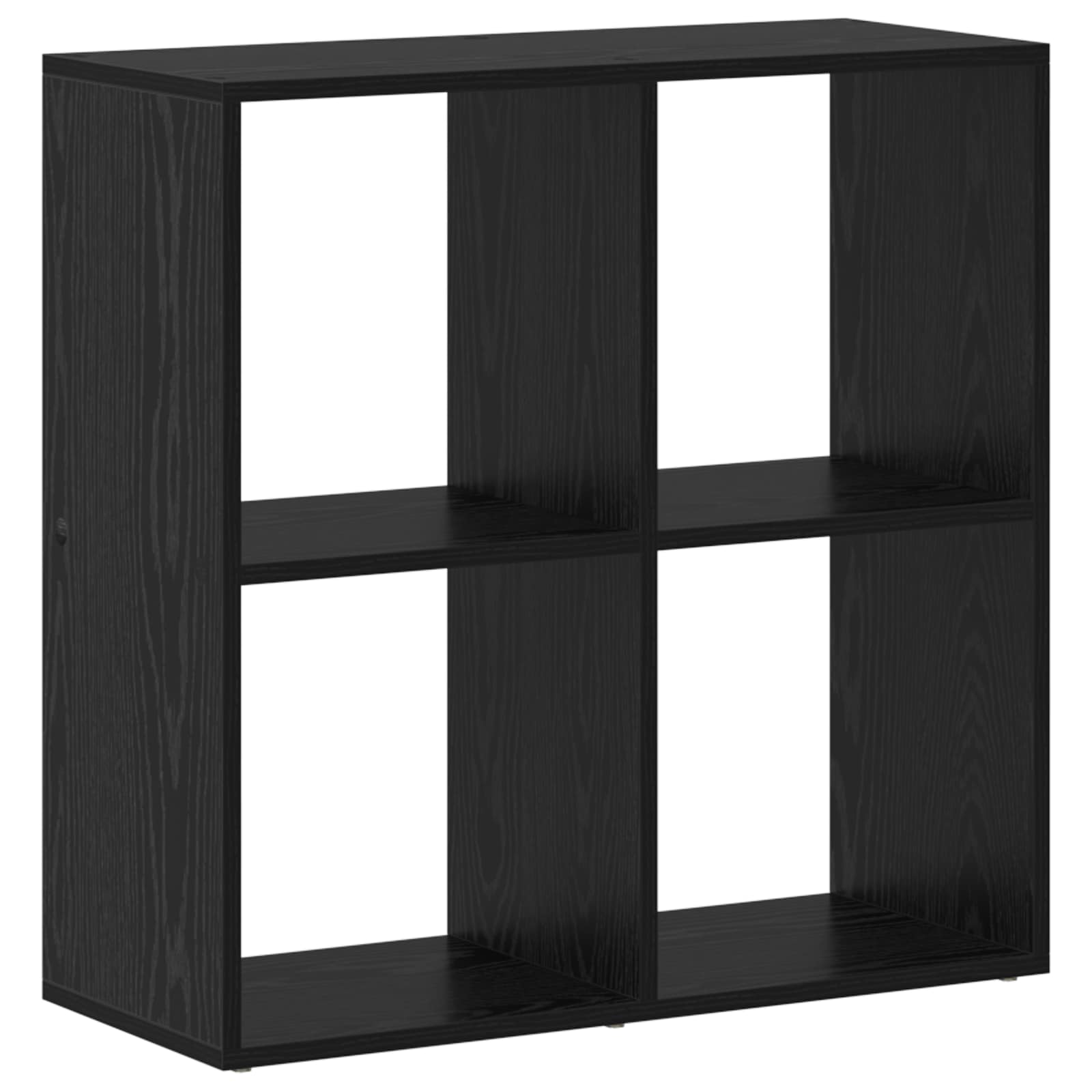Bücherregal Weiß 137,5x29x137,5 cm Holzwerkstoff