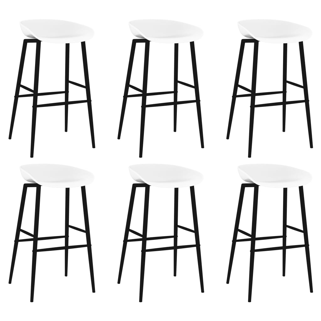 5-tlg. Bar-Set Weiß