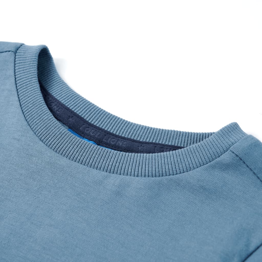 Kinder-Langarmshirt Dunkelgrün 92