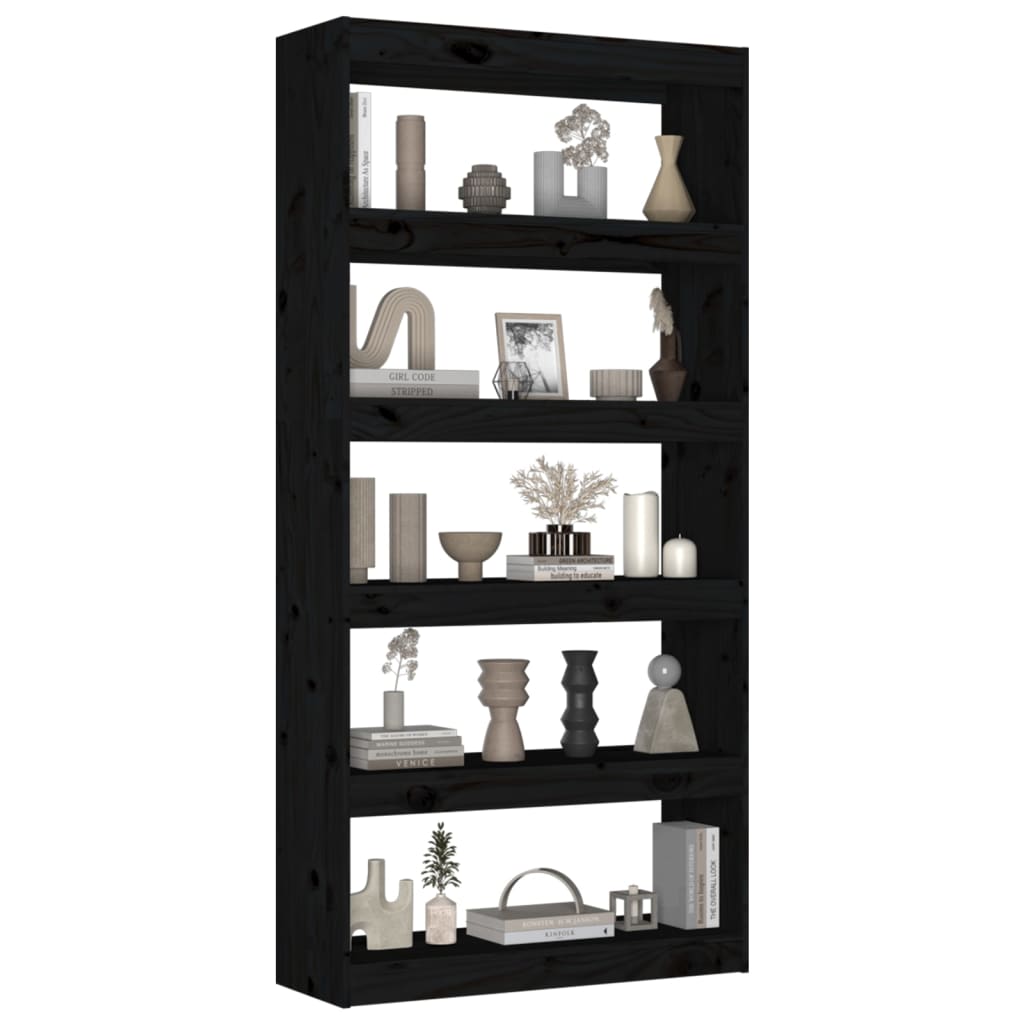 Bücherregal/Raumteiler 80x30x71,5 cm Massivholz Kiefer