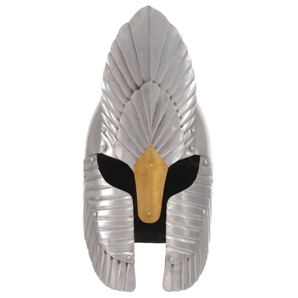 Preußische Pickelhaube Antik Replik für LARP Schwarz Stahl