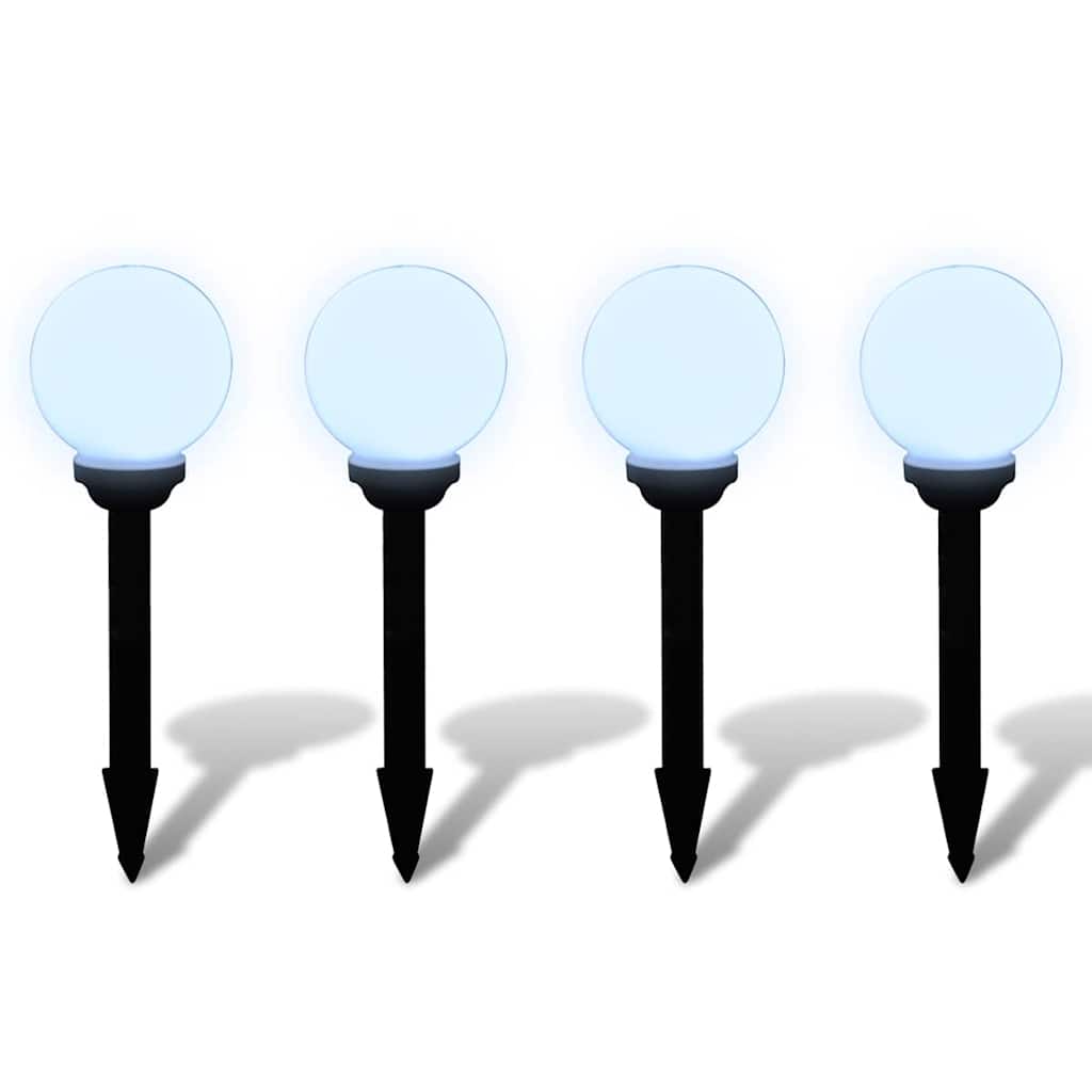 Wegeleuchten 2 Stk. LED 40 cm mit Erdspieß