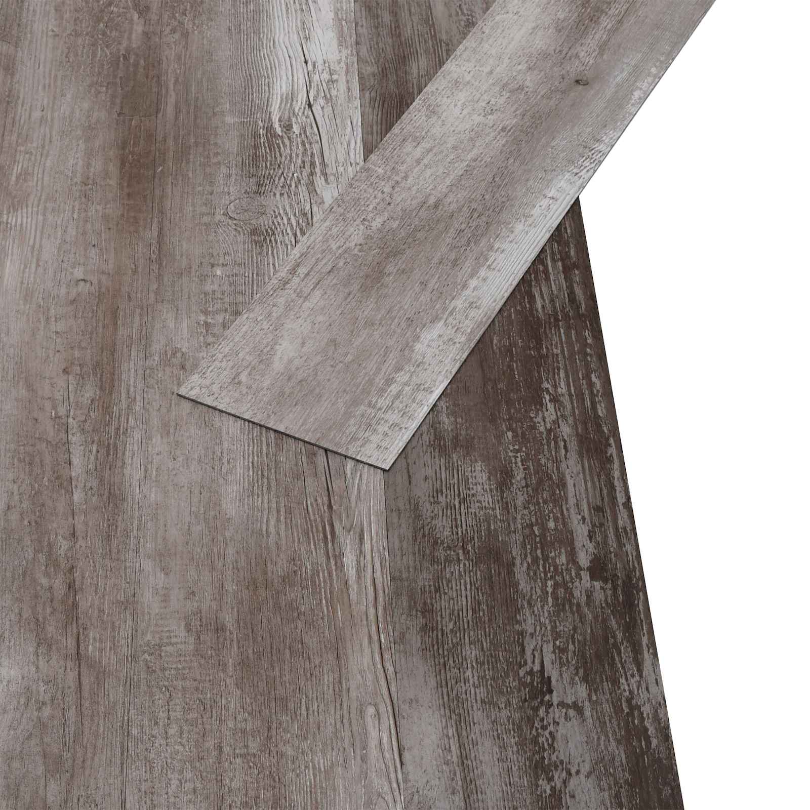 Bodenplanken 36 pcs Walnussbraun 5,02 m² PVC