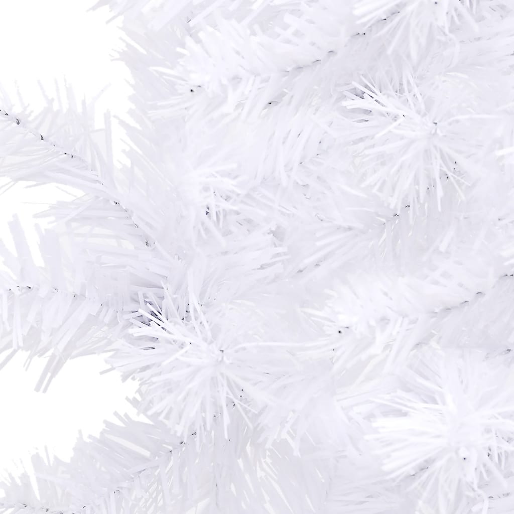 Künstlicher Eck-Weihnachtsbaum Grün 120 cm PVC