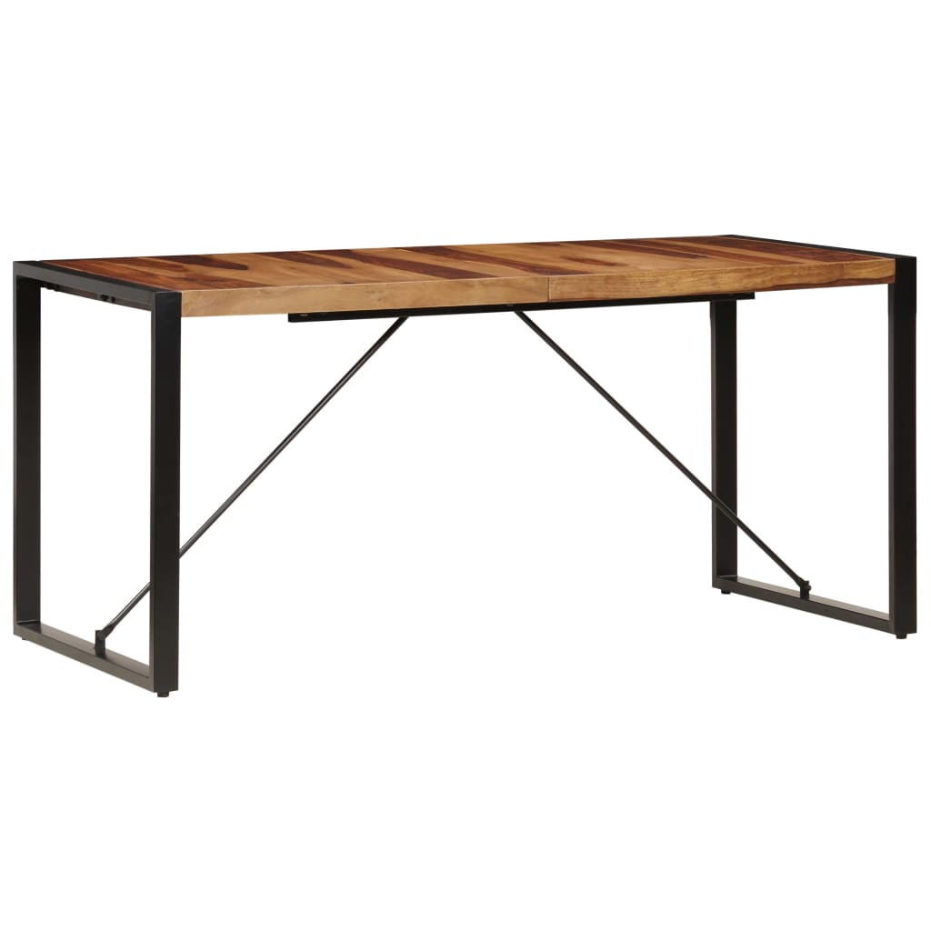 Esstisch 220x100x75 cm Massivholz Akazie