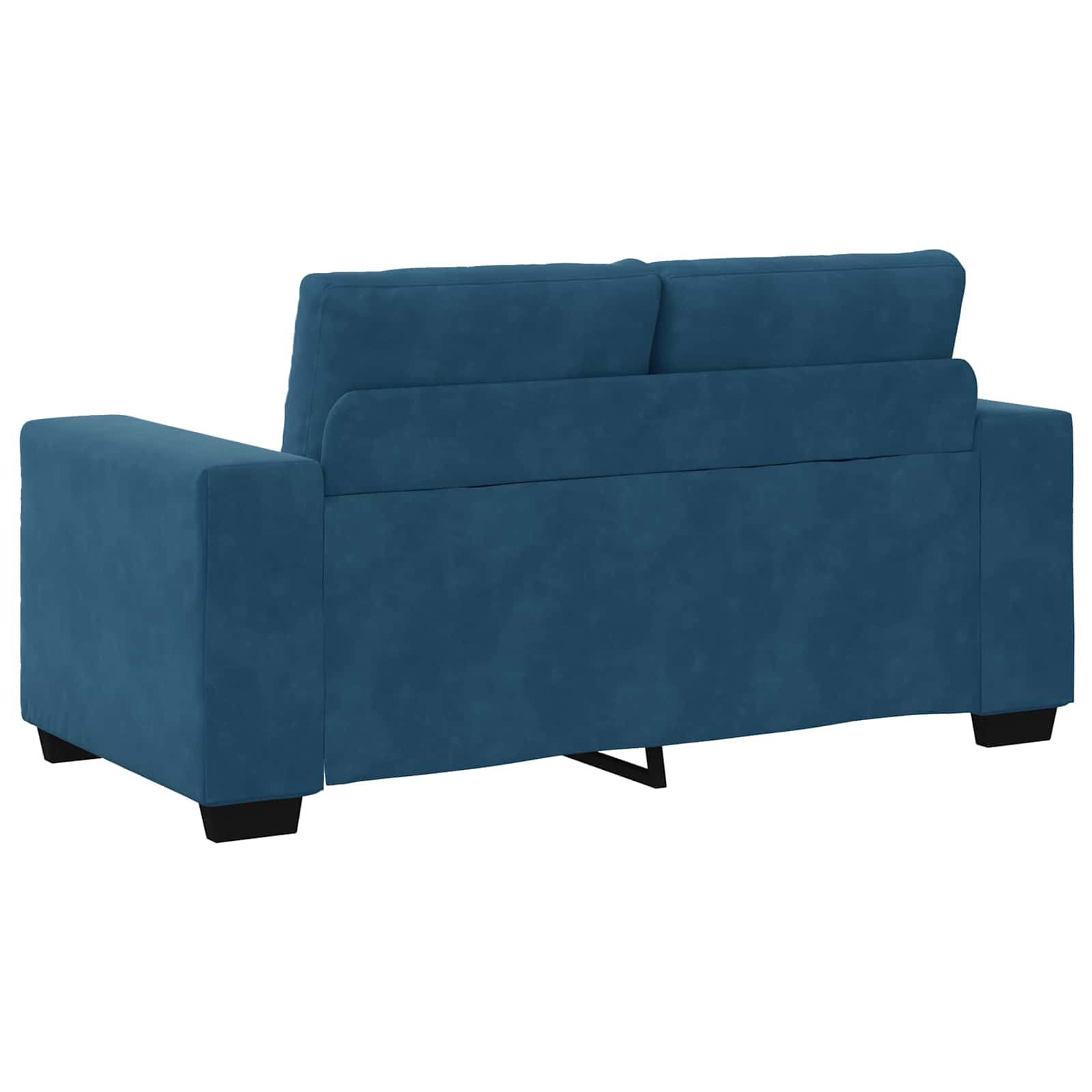 2-teiliges Sofa-Set mit Kissen, hellgrauer Samt