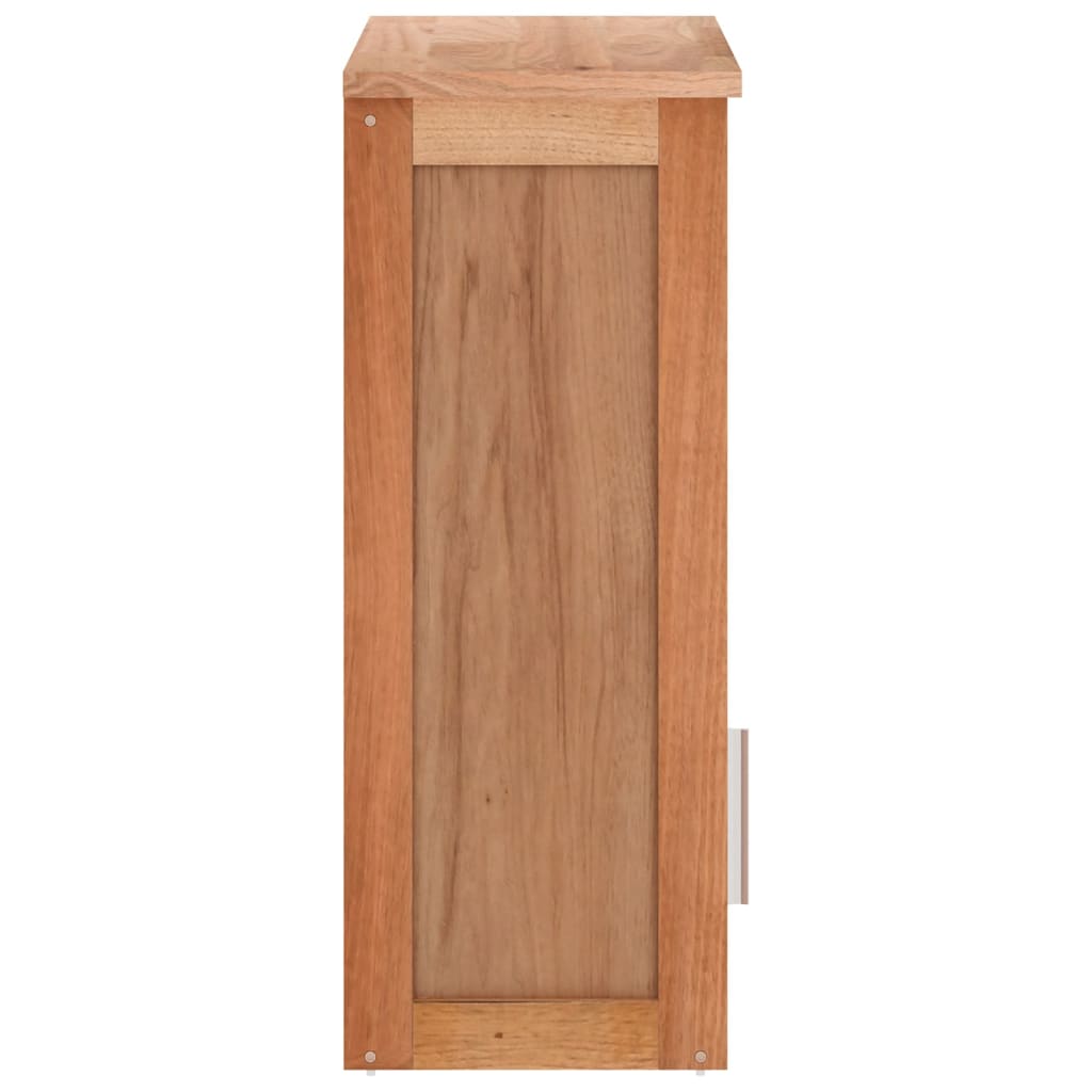 Badschrank 42x29x82 cm Massivholz Nussbaum